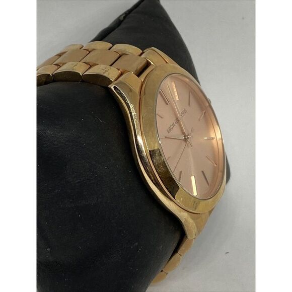 Michael Kors Runway MK3197 Womens Stainless Steel Analog Dial Quartz Watch UC485 - Picture 5 of 12